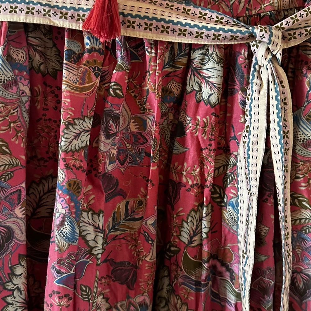 Anthropologie Let Me Be Boho Halter Maxi Dress - Picture 6 of 10